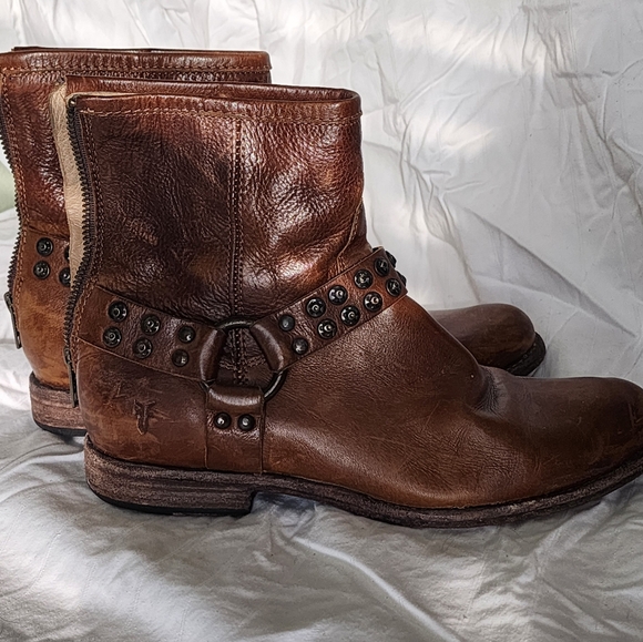 Frye Harness Booties - Picture 2 of 4